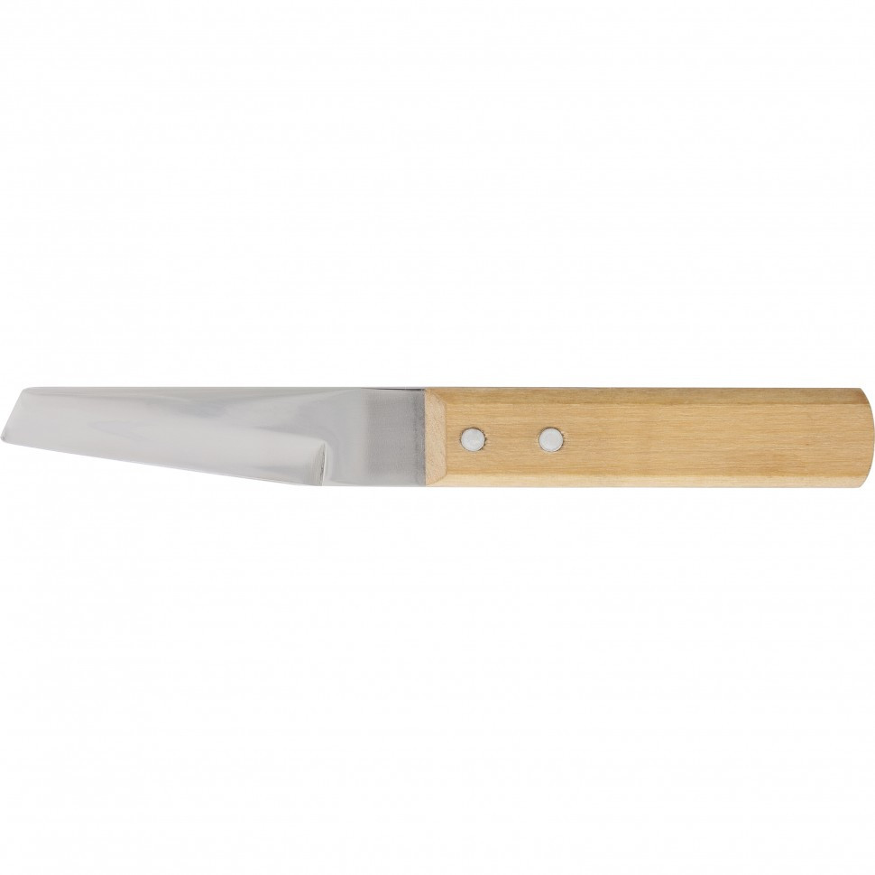 Нож хозяйственный, многоцелевой, деревянная рукоятка Сибртех - фото 1 - id-p197460125