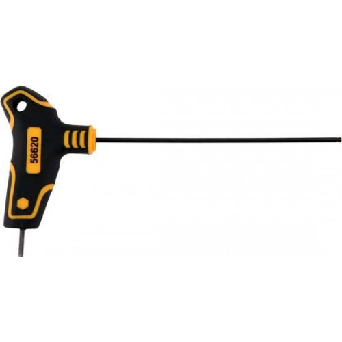 Ключ c T-образной ручкой с шариком HEX 2.0мм 100х10х59мм "Vorel" - фото 1 - id-p197451269