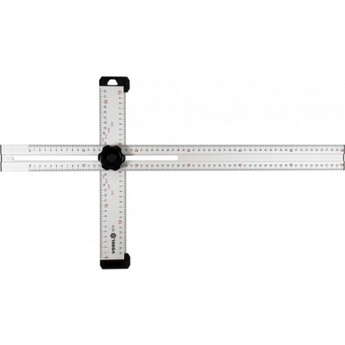 Угольник алюминиевый регулируемый  600мм "Vorel"