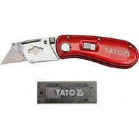 Нож с выдвижным трапециевидным лезвием (6 шт.) SK5 "Yato"
