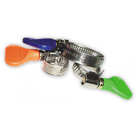 Хомут червячный нержавеющий 20-35мм с бабочкой "Bradas"