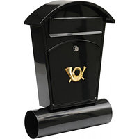 Ящик металлический почтовый 480х280х80мм черный "Vorel"