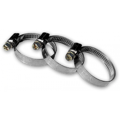 Хомут червячный нержавеющий  32-50/9мм "Bradas"