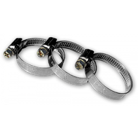 Хомут червячный нержавеющий 130-150/9мм "Bradas"