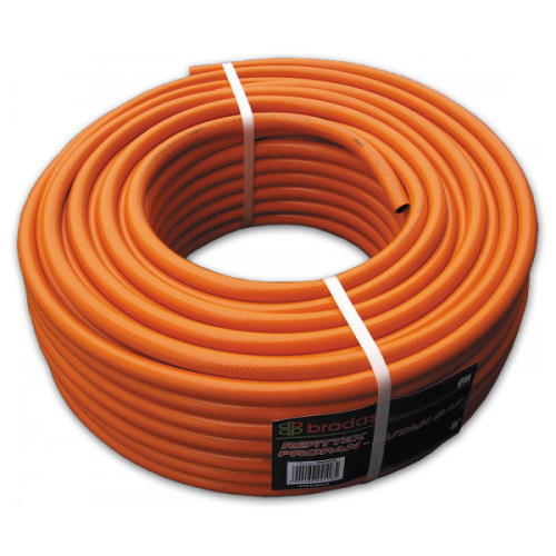 Шланг ПВХ для газа пропан-бутан армированный 9х2,5мм "Bradas" (отгружается бухтой 50м), Италия - фото 1 - id-p197469228
