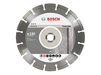 Алмазный круг 230х22 мм по бетону сегмент. Concrete BOSCH ( сухая резка)