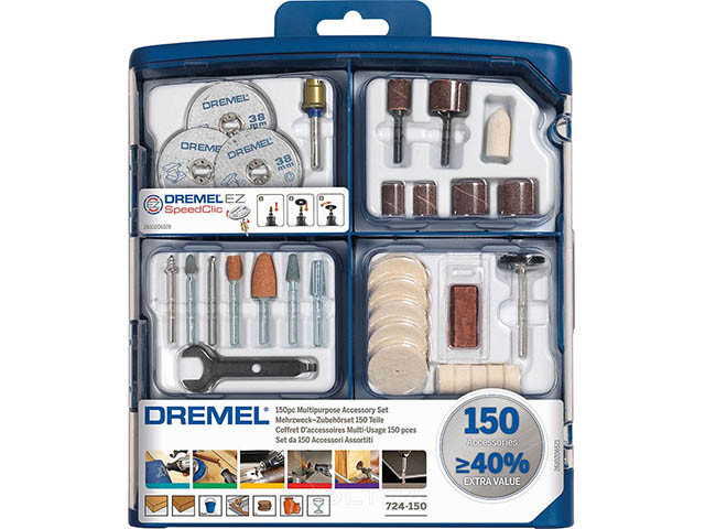 Набор оснастки многофункциональный DREMEL 150 предметов - фото 1 - id-p197461361