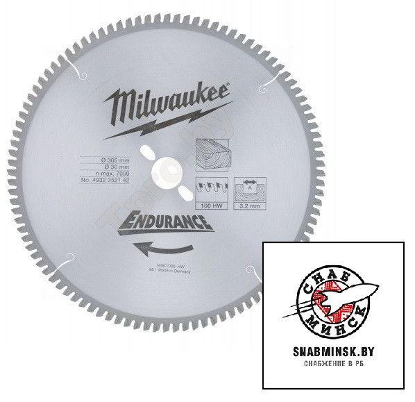 Пильный диск 305х30 мм Z96 Milwaukee
