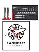 Набор бит COMPACT SCREWDRIVING BIT SET (12шт), MILWAUKEE