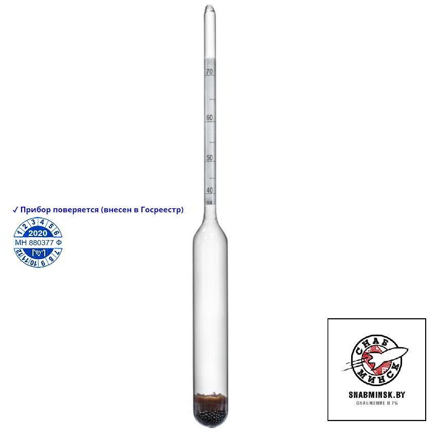 Ареометр АН 1010–1040 кг/м3 для нефтепродуктов