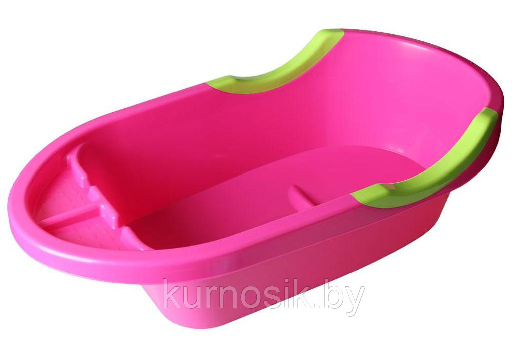 Ванна детская большая "Малышок люкс" розовая - фото 1 - id-p25419172