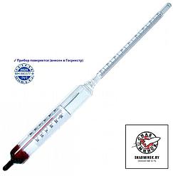 Ареометр АНТ-2 750–830 кг/м3 для нефтепродуктов с термометром