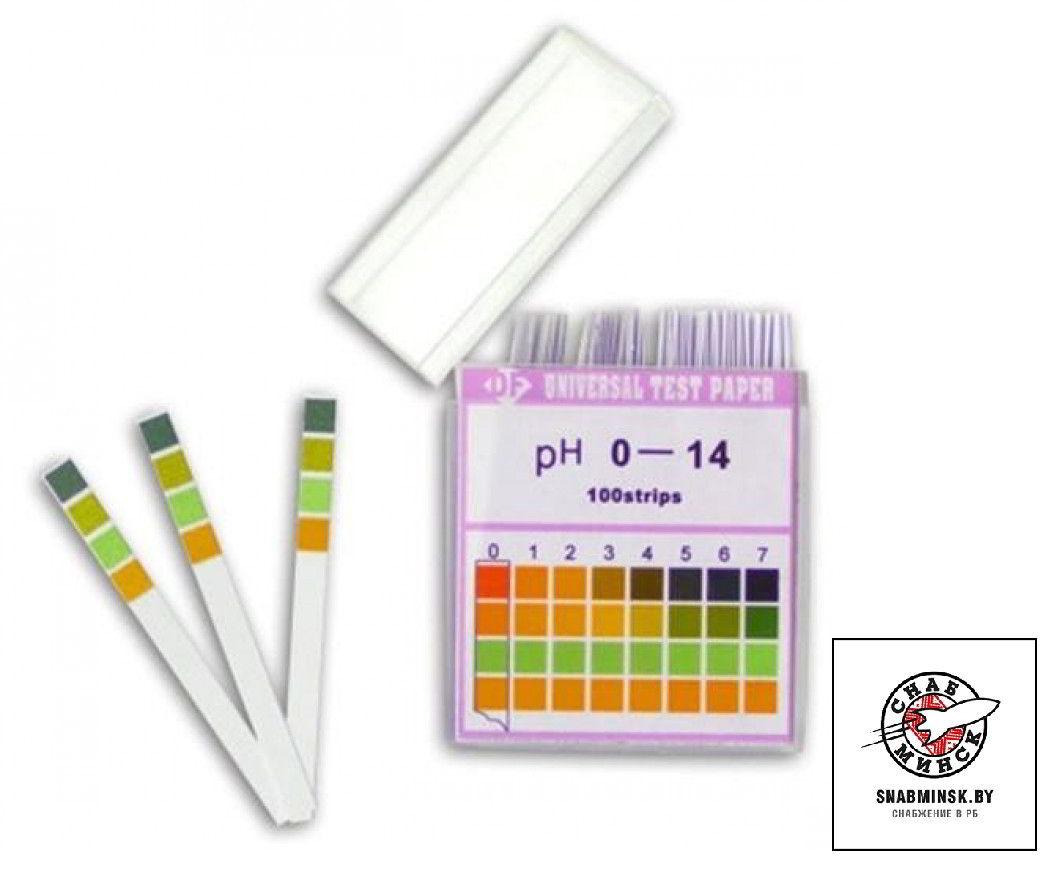 Универсальные индикаторные полоски pH-Fix 0-14, шаг 1,0 - фото 1 - id-p197482416