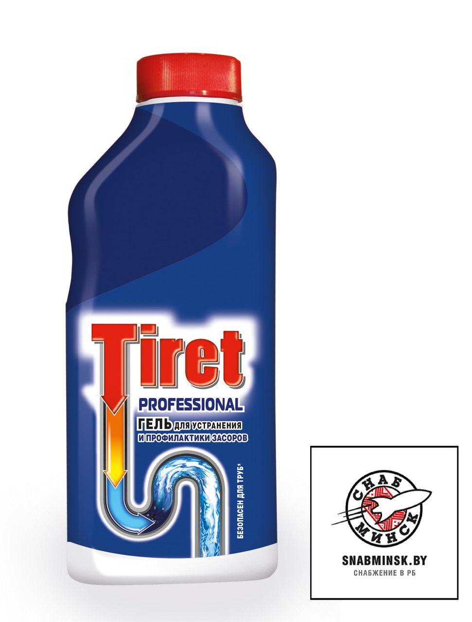 Гель Tiret Professional для чистки труб 1000мл - фото 1 - id-p197483467