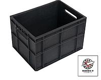 Ящик пластиковый №6 (400х300х280 мм) черный