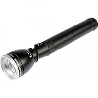 Фонарик IP64 228х47мм (3W, 130lm, 1.5V, 2xC, zoom) "Yato"