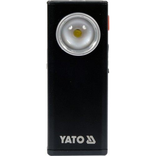 Фонарик светодиодный (5W, 500lm, 3.7V, 1500mAh, USB, IPX4, IK07) "Yato" - фото 1 - id-p197481743