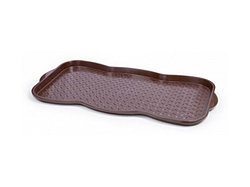 Поддон для обуви, шоколадный, BEROSSI (Изделие из пластмассы. Размер 759.4 х 384.6 х 33 мм)