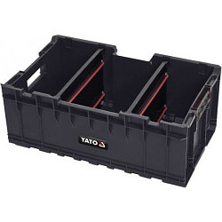 Ящик пластиковый для мобильной системы 576х359х237мм "Yato"