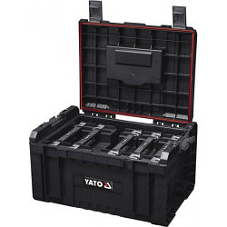 Ящик пластиковый для мобильной системы с 5 органайзерами 240х450х320мм S12 "Yato"