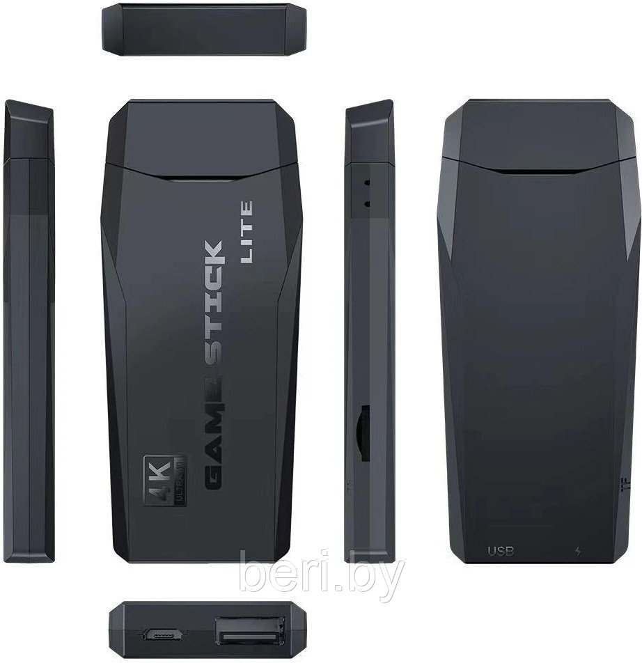 Игровая приставка Game Stick Lite 4К HDMI 64Gb 20000+ 2 беспроводных джойстика - фото 5 - id-p197496752