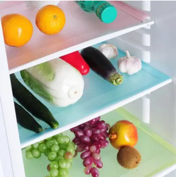 Набор антибактериальных силиконовых ковриков для холодильника (6 шт) - фото 4 - id-p197489733