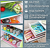 Набор антибактериальных силиконовых ковриков для холодильника (6 шт), фото 8