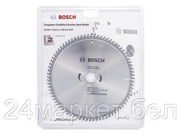 BOSCH Китай Диск пильный 250х30 мм 80 зуб. универсальный ECO ALUMINIUM BOSCH (твердоспл. зуб)