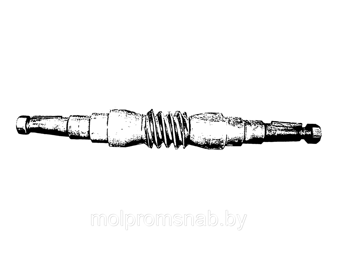 4аг-125.101  Вал червячный Z=5