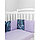 Бортик в кроватку 12 предметов AmaroBaby Flower dreams, фиолетовый, фото 3