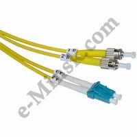 Волоконно-оптический кабель, оптоволоконный патчкорд (xPON, GPON), LC-ST, Duplex (дуплекс), G.657, MM