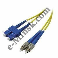 Волоконно-оптический кабель, оптоволоконный патчкорд (xPON, GPON), FC-SC, VCOM, Duplex (дуплекс), G.657, MM - фото 1 - id-p5575258