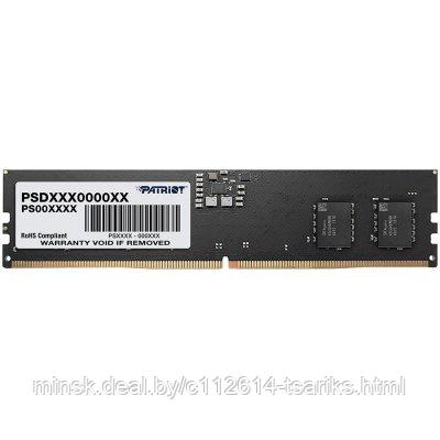 Patriot DDR5 SL 8GB 4800MHZ UDIMM, S - фото 1 - id-p197496357