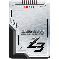 GEIL Zenith Z3 256GB SSD, 2.5 7mm, SATA 6.0Gb/s, 3D NAND, Read/Write: 520 / 470 MB/s, S