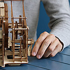 Деревянный конструктор (сборка без клея) Механическая машина Марбл UNIWOOD, фото 2