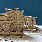 Деревянный конструктор (сборка без клея) Механическая машина Марбл UNIWOOD, фото 7