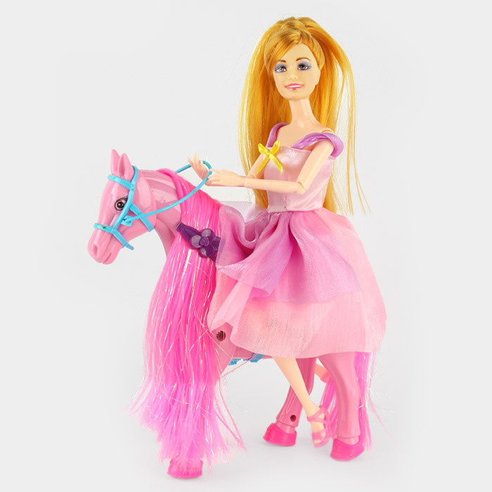 Кукла с лошадкой музыкальной. Игрушка - фото 4 - id-p197498257