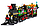 12012 Конструктор MOULD KING  на пульте управления, "Рождественский поезд", 1296 деталей, аналог Лего Техник, фото 2