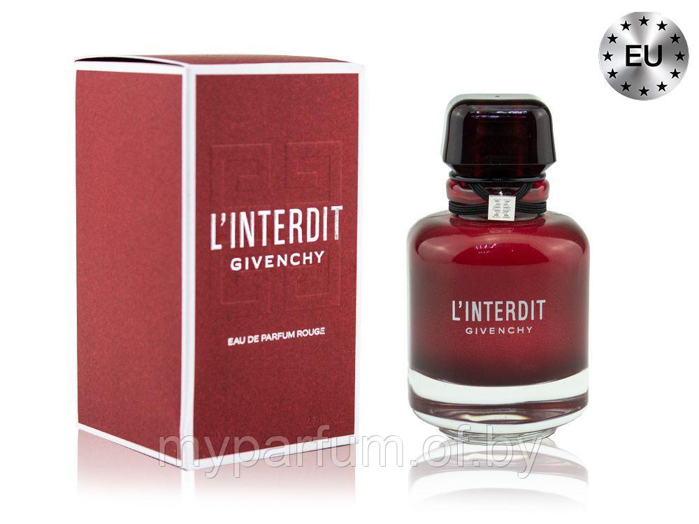 Женская парфюмерная вода Givenchy L Interdit Rouge edp 80ml (PREMIUM) - фото 1 - id-p191915825