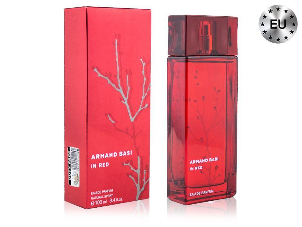 Женская парфюмированная вода Armand Basi In Red Eau de Parfum 100ml (PREMIUM) - фото 1 - id-p194134628