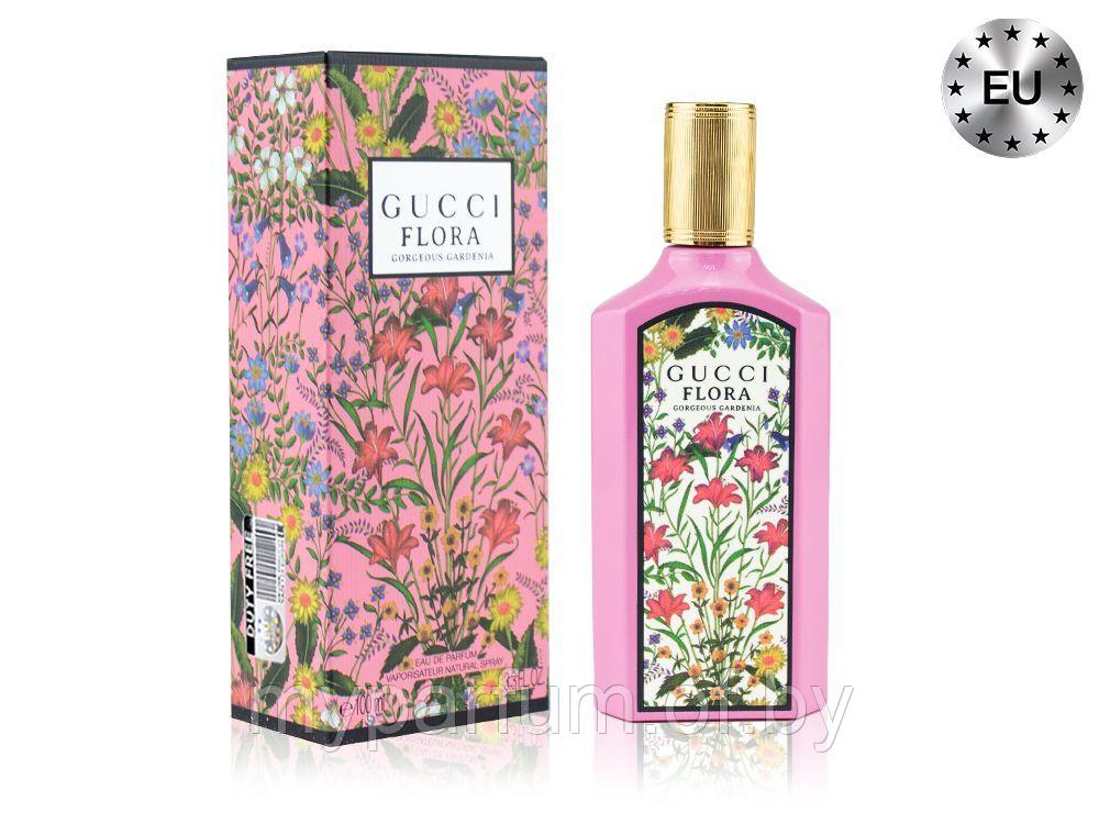 Женская парфюмерная вода Gucci Flora Gorgeous Gardenia edp 100ml (PREMIUM) - фото 1 - id-p186290635