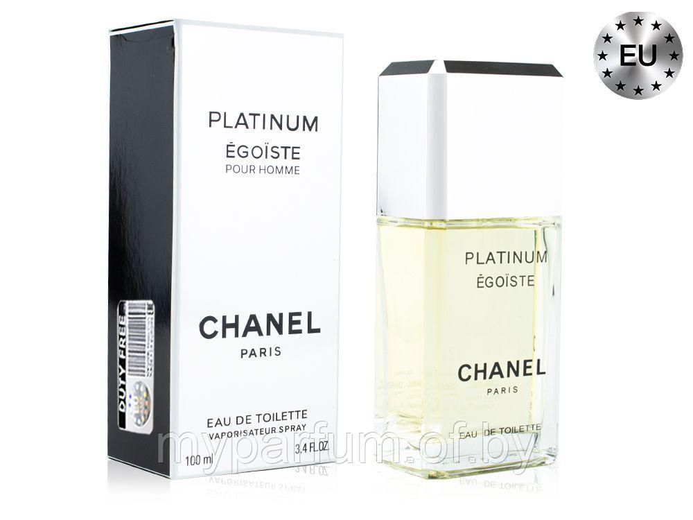 Мужская туалетная вода Chanel Egoiste Platinum edt 100ml (PREMIUM) - фото 1 - id-p192788399