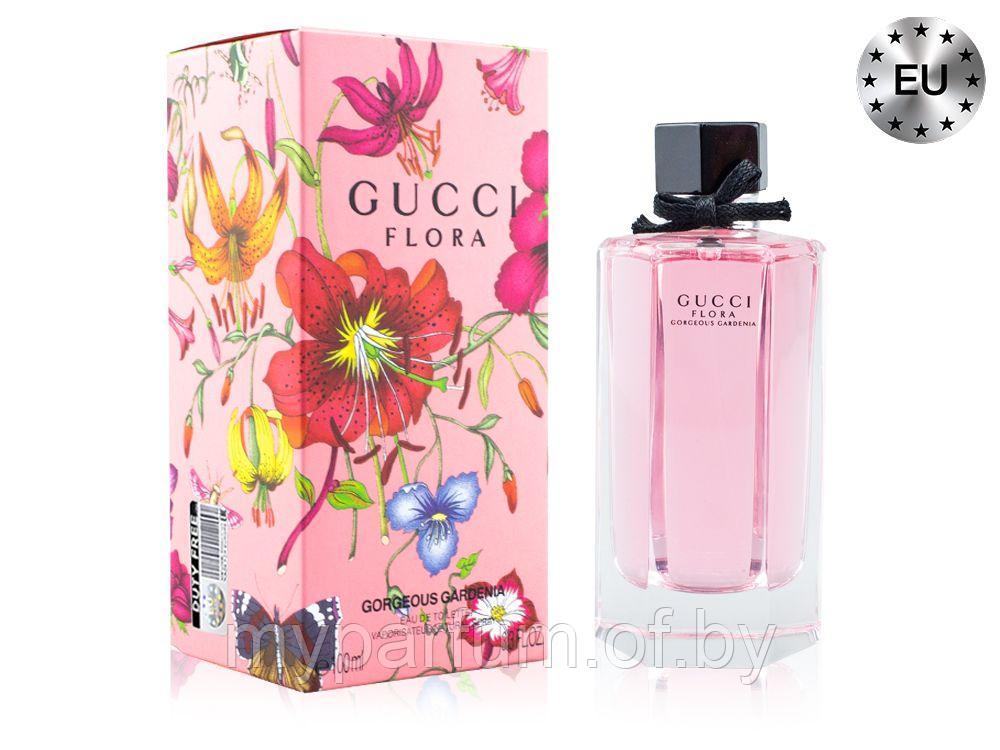 Женская туалетная вода Gucci Flora By Gucci Gorgeous Gardenia edt 100ml (PREMIUM)