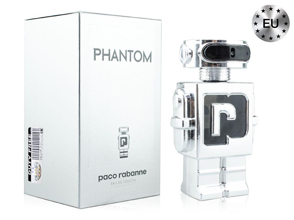 Мужская туалетная вода Paco Rabanne Phantom edt 100ml (PREMIUM)