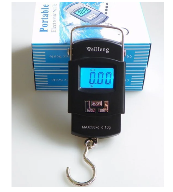 Электронные весы Portable Electronic Scale WH-A08 до 50 кг - фото 5 - id-p104106759