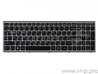 Клавиатура леново Lenovo IdeaPad Z500 Black, Grey frame