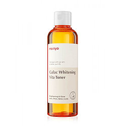 Мультивитаминный ТОНЕР для тусклой кожи Manyo Galac Whitening Vita Toner