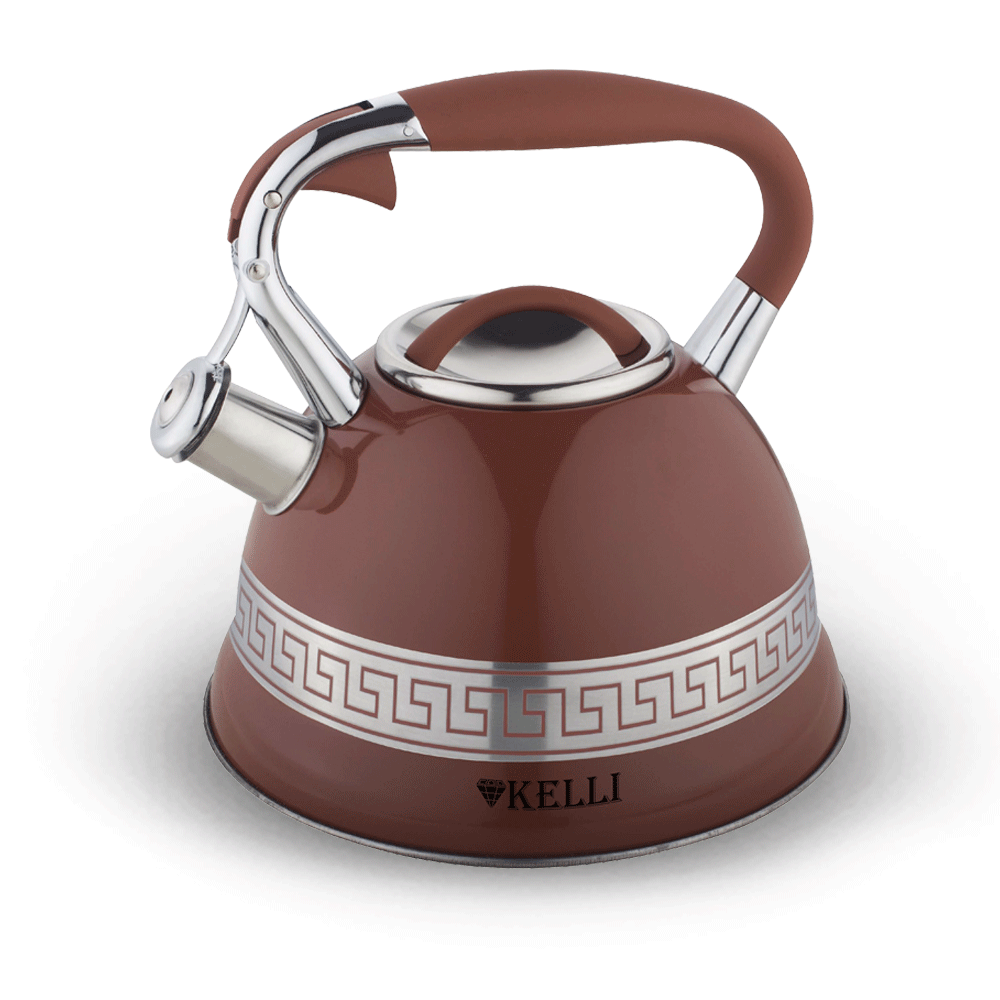 Металлический чайник  меняет цвет  KELLI  -3Л  KL-4506