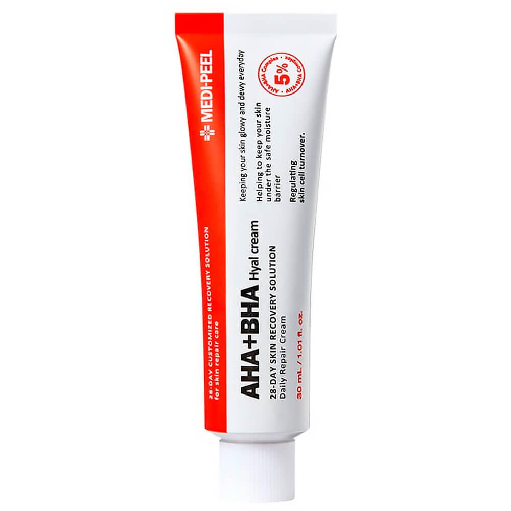 Обновляющий крем с комплексом кислот Medi-Peel AHA BHA 28 Days Hyal Cream 30 МЛ