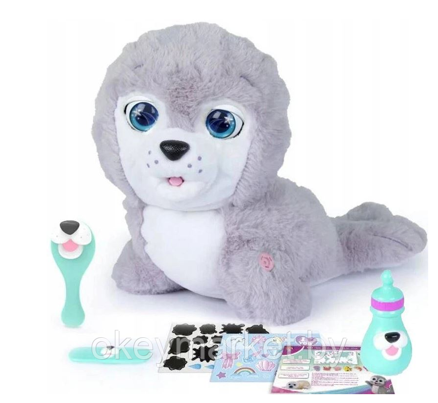 Интерактивная игрушка Imc Toys 93164 Club Petz Тюлень Silver, фото 2
